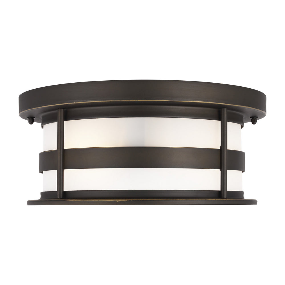 Generation LightingWilburnTwo Light Outdoor Flush Mount