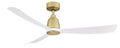Brushed Satin Brass / Matte White