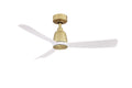 Brushed Satin Brass / Matte White