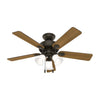 Hunter Swanson | Indoor Ceiling Fan with 6.50W A15 & Pull Chain