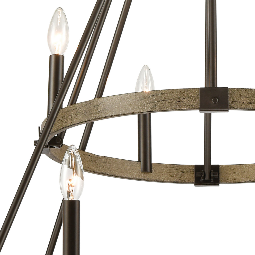 ELK Home 12 Light Chandelier