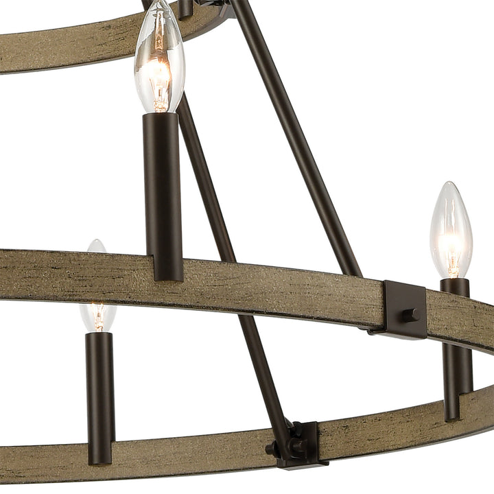 ELK Home 12 Light Chandelier