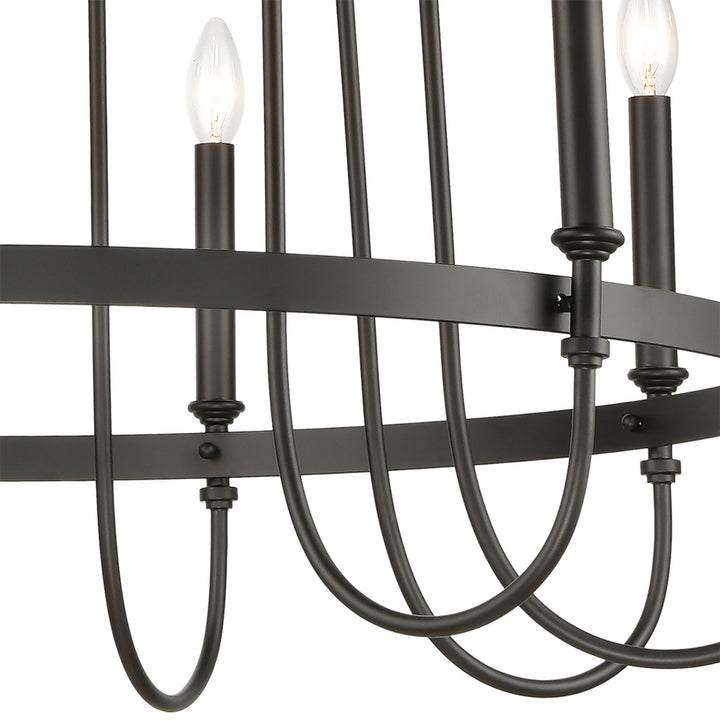 ELK Home Nine Light Chandelier