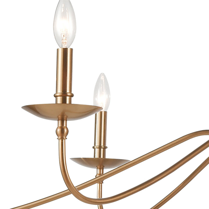 ELK Home Six Light Linear Chandelier