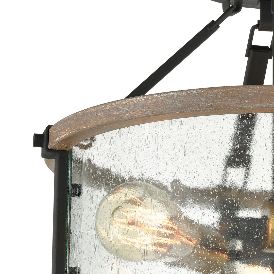 ELK Home Three Light Semi Flush Mount