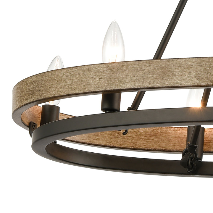 ELK Home Eight Light Linear Chandelier