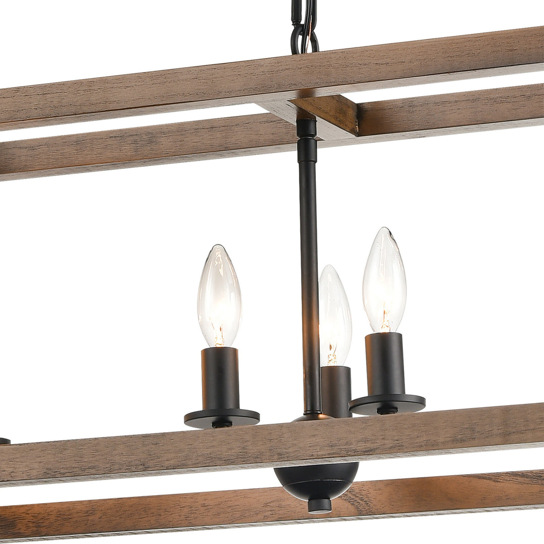 ELK Home Six Light Linear Chandelier