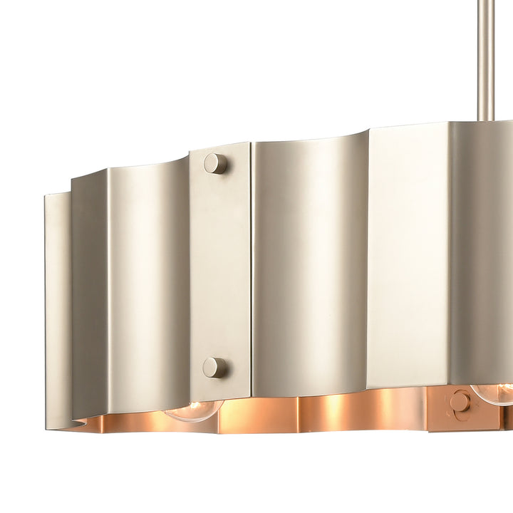 ELK Home Four Light Linear Chandelier