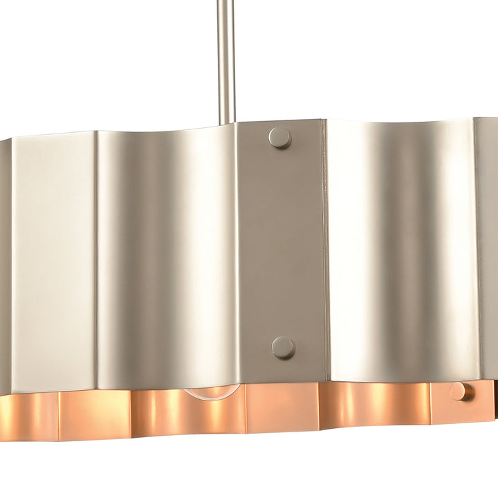 ELK Home Four Light Linear Chandelier