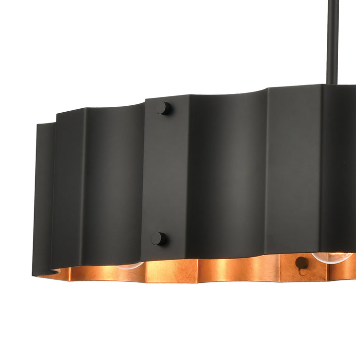 ELK Home Four Light Linear Chandelier