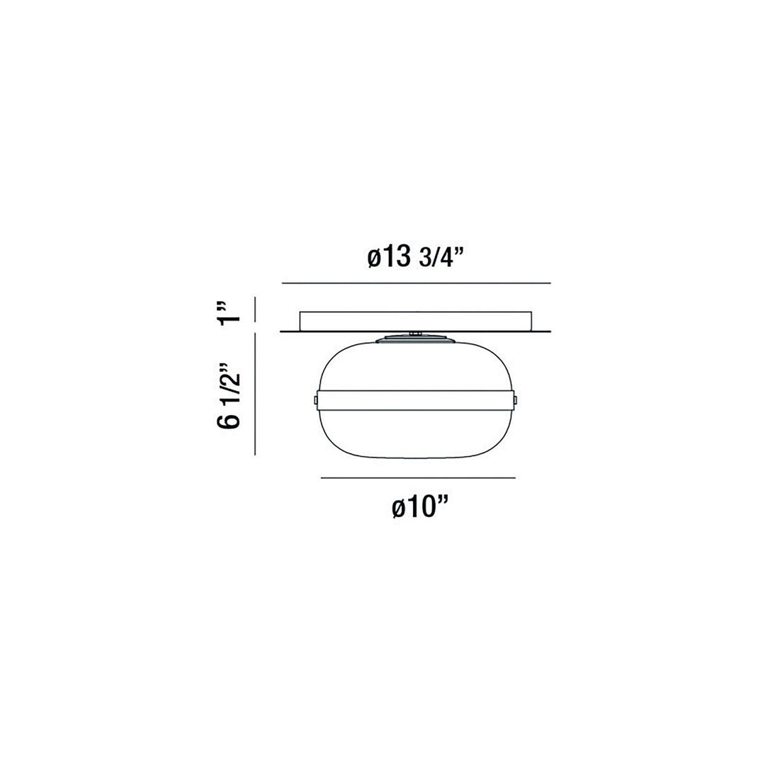 Eurofase One Light Flushmount