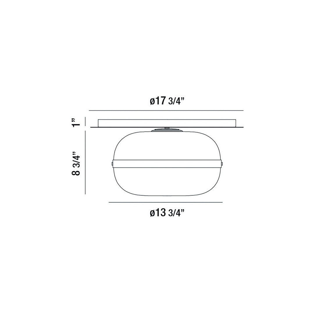 Eurofase One Light Flushmount