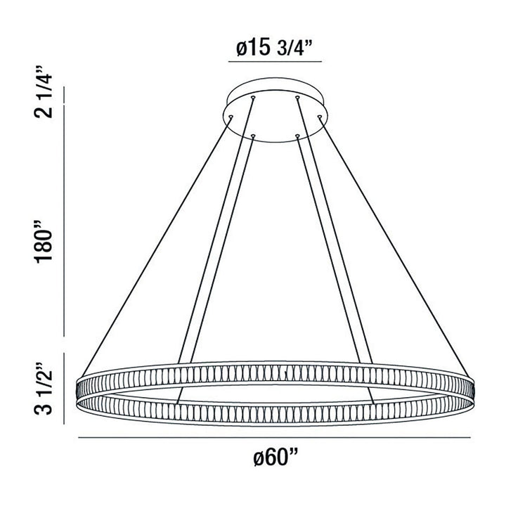 Eurofase LED Chandelier