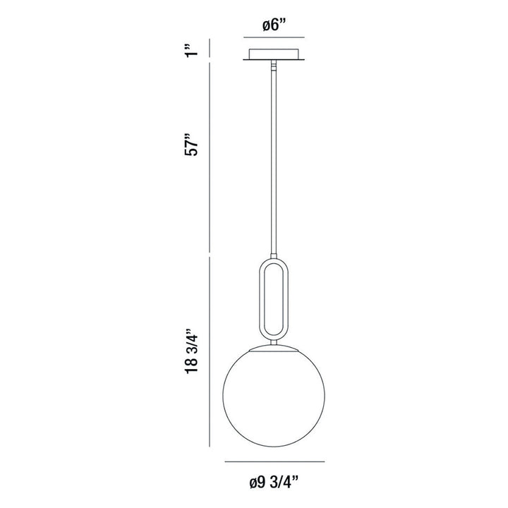 Eurofase One Light Pendant