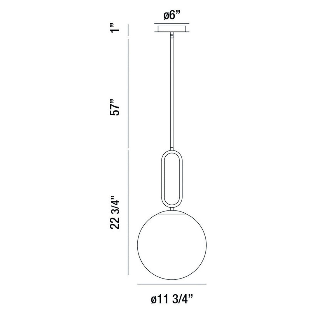 Eurofase One Light Pendant