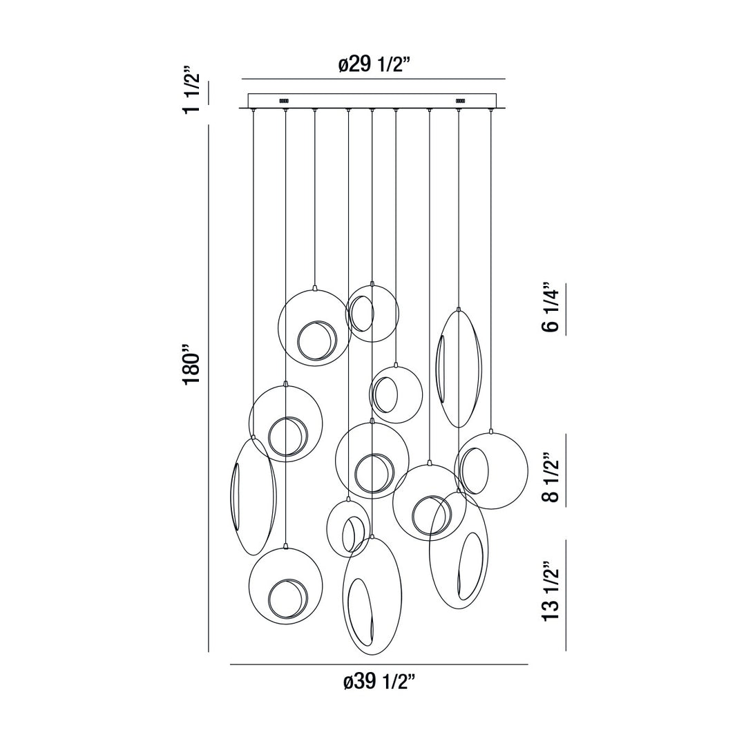 Eurofase LED Chandelier