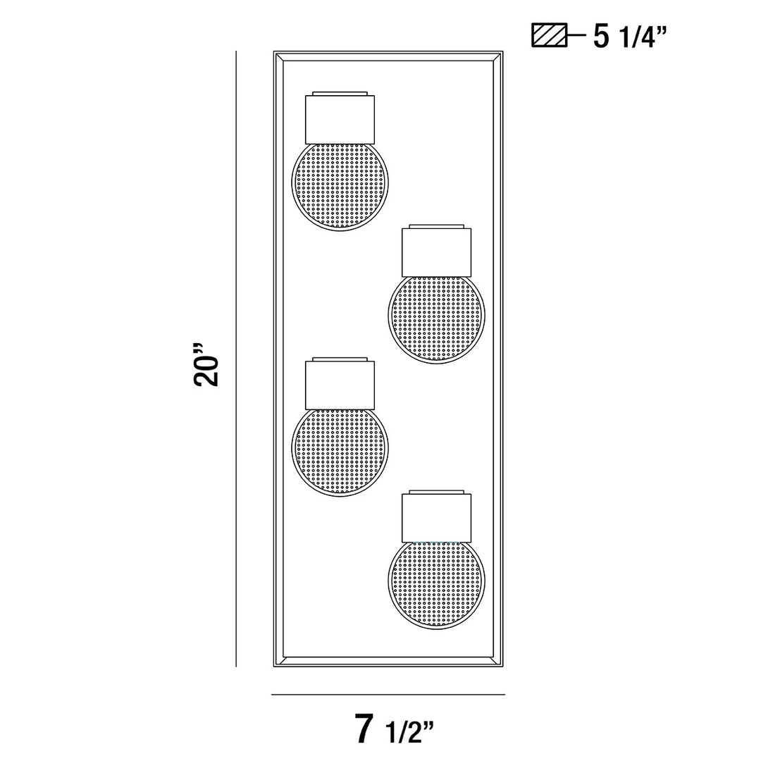 Eurofase LED Outdoor Wall Mount