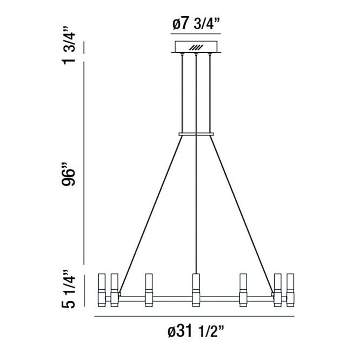 Eurofase LED Chandelier