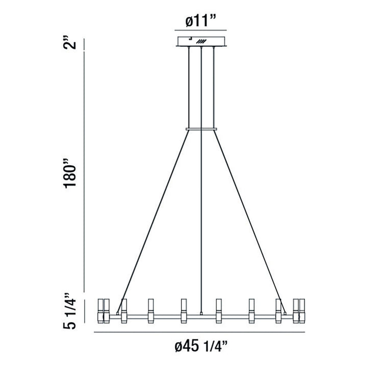 Eurofase LED Chandelier