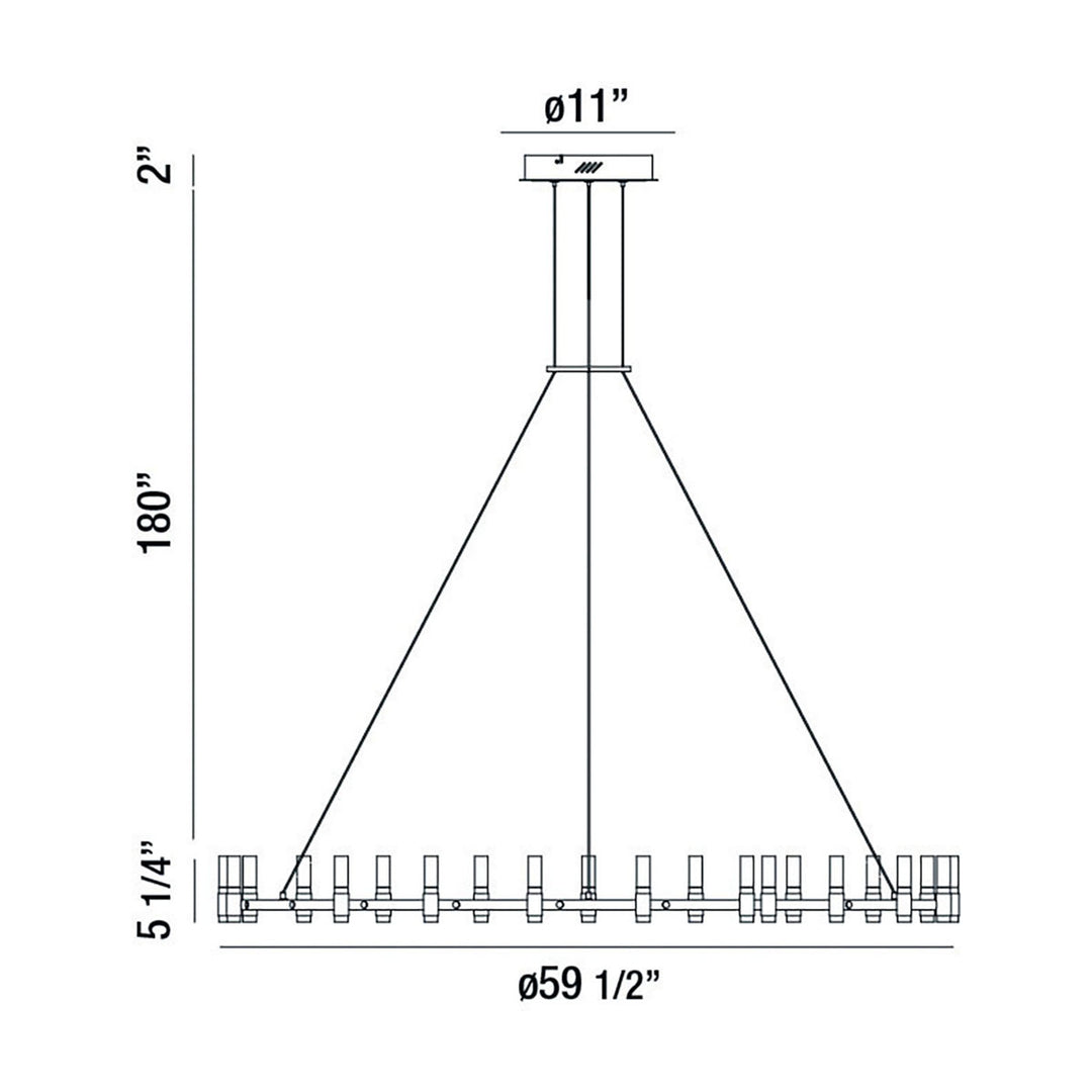 Eurofase LED Chandelier