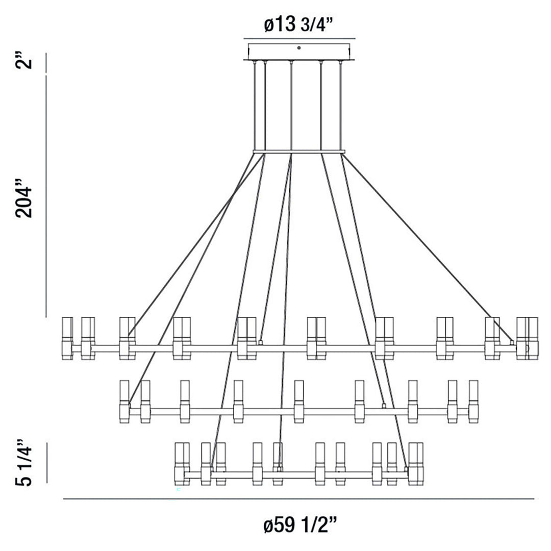 Eurofase LED Chandelier