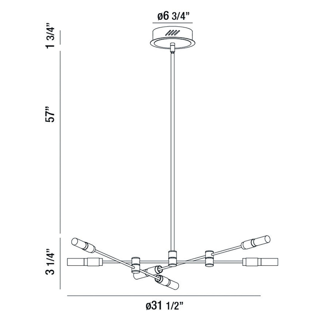 Eurofase LED Chandelier