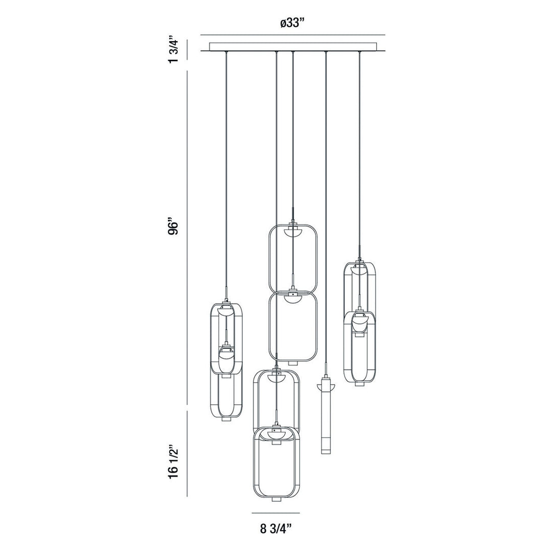 Eurofase LED Chandelier