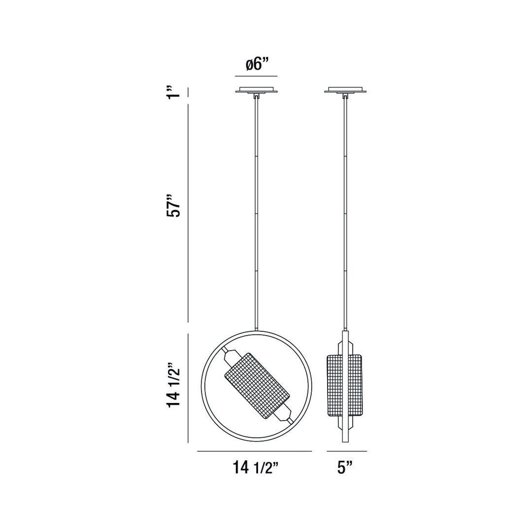 Eurofase One Light Pendant