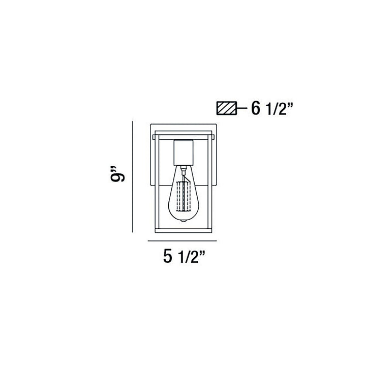 Eurofase One Light Wall Sconce