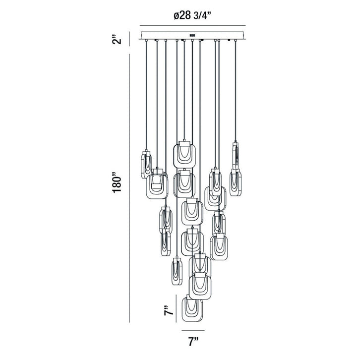 Eurofase LED Chandelier