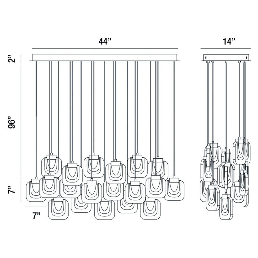 Eurofase LED Chandelier