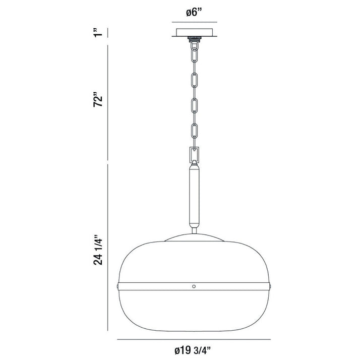 Eurofase Three Light Pendant