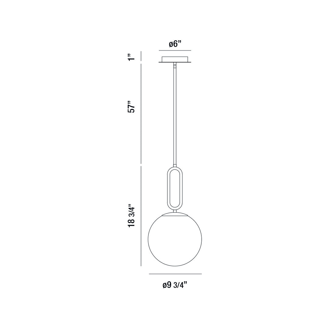 Eurofase One Light Pendant