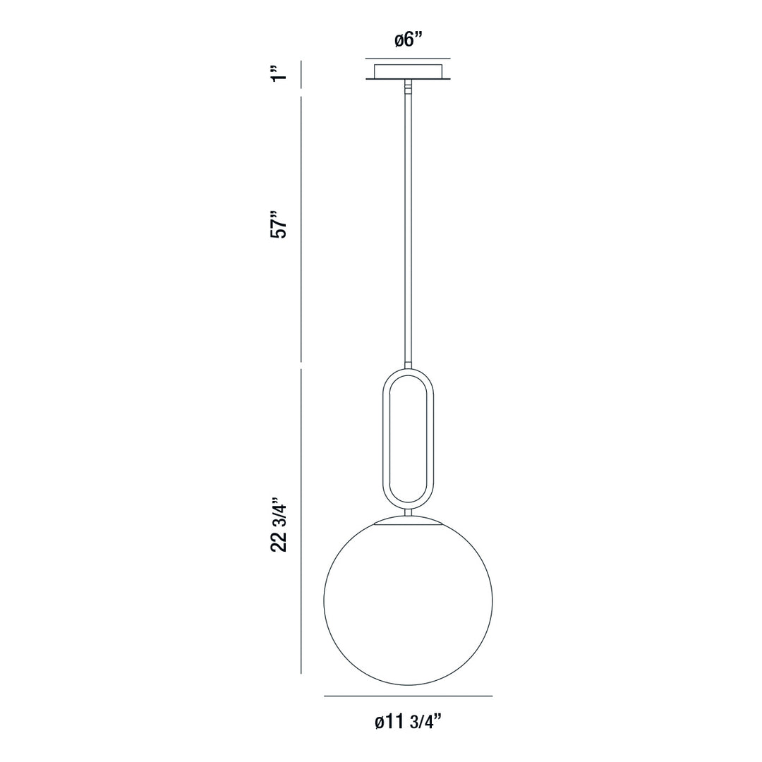 Eurofase One Light Pendant