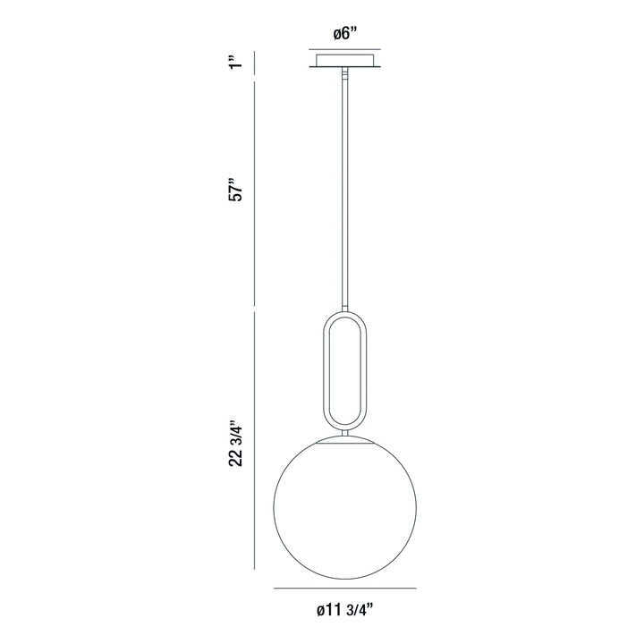 Eurofase One Light Pendant