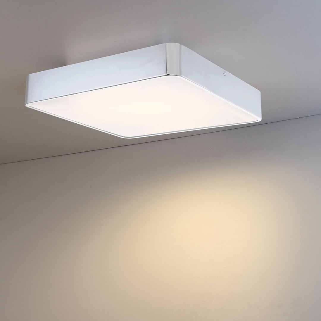 EurofaseBAYSBAYS,1LT LED FLUSH,LRG,CHROME