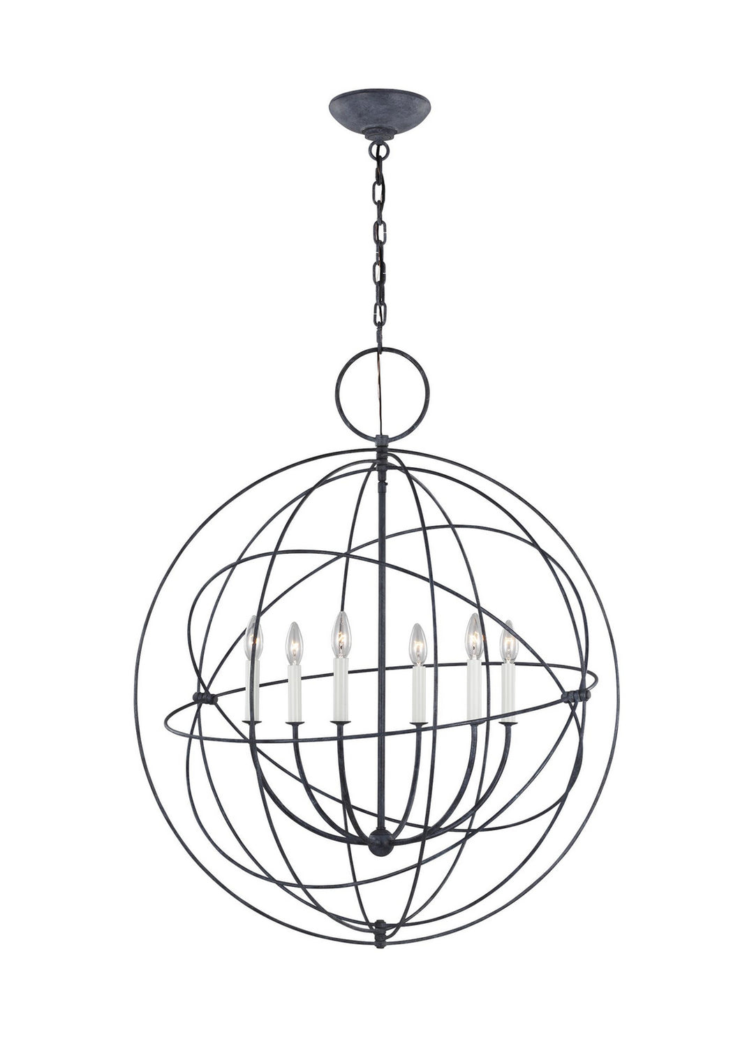 Visual Comfort StudioBayberrySix Light Pendant