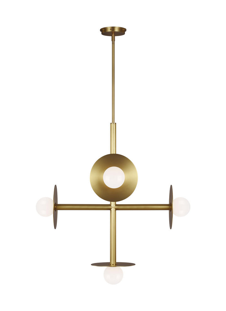 Visual Comfort StudioNodesFive Light Chandelier