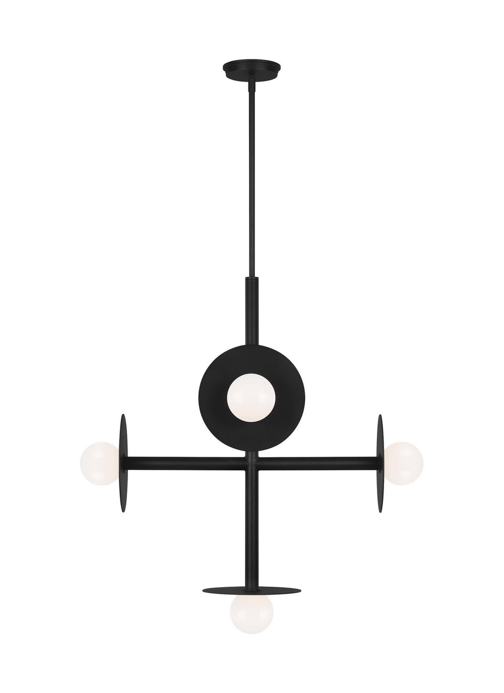 Visual Comfort StudioNodesFive Light Chandelier