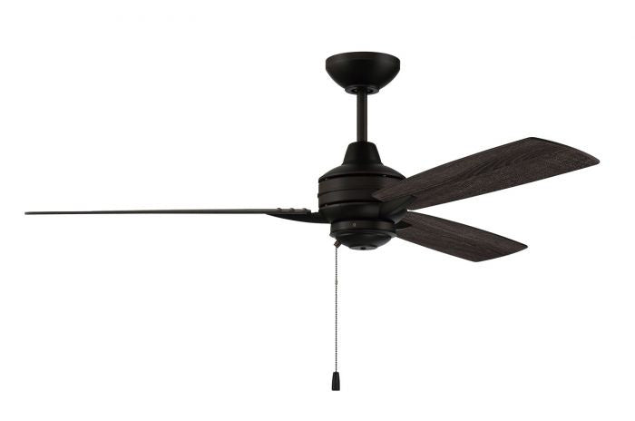 Moto Indoor/Outdoor 52" Ceiling Fan in Flat Black