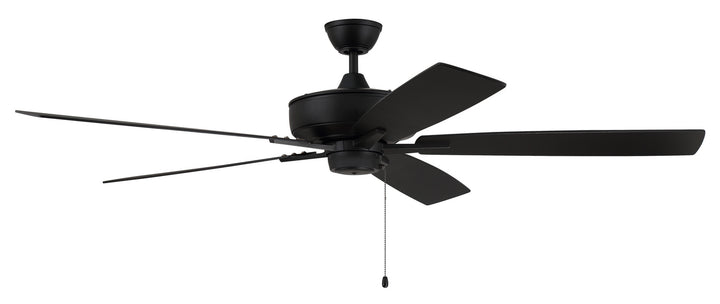 Super Pro 60" Ceiling Fan in Flat Black
