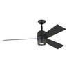Visual Comfort Fan Alba | Indoor Ceiling Fan with 20W Array & Handheld Remote, 6-speed, Reverse and Dimmer