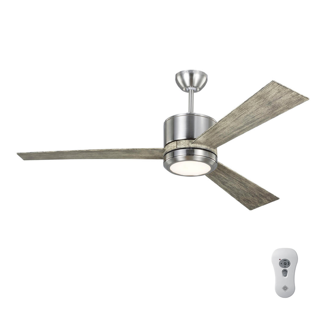 Generation Lighting 52" Vision Ceiling Fan with 20W LED and Wall Mount Remote