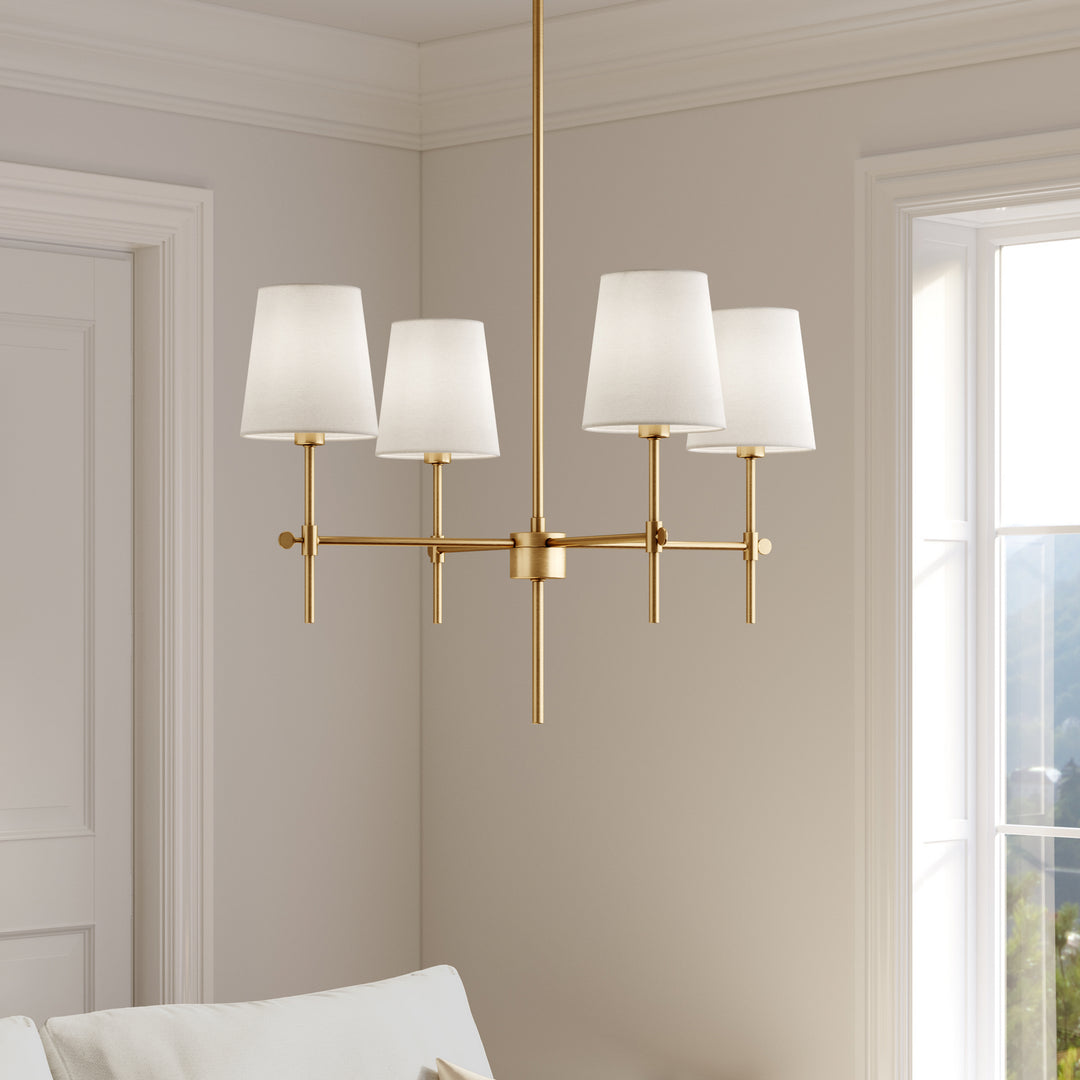 Visual Comfort Studio Four Light Chandelier