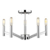 Visual Comfort Studio Vector | Semi-Flush Mts. at 40W & 3.5W
