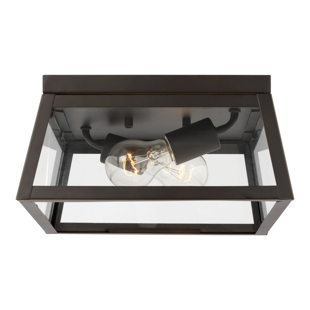 Visual Comfort StudioFoundersTwo Light Outdoor Flush Mount