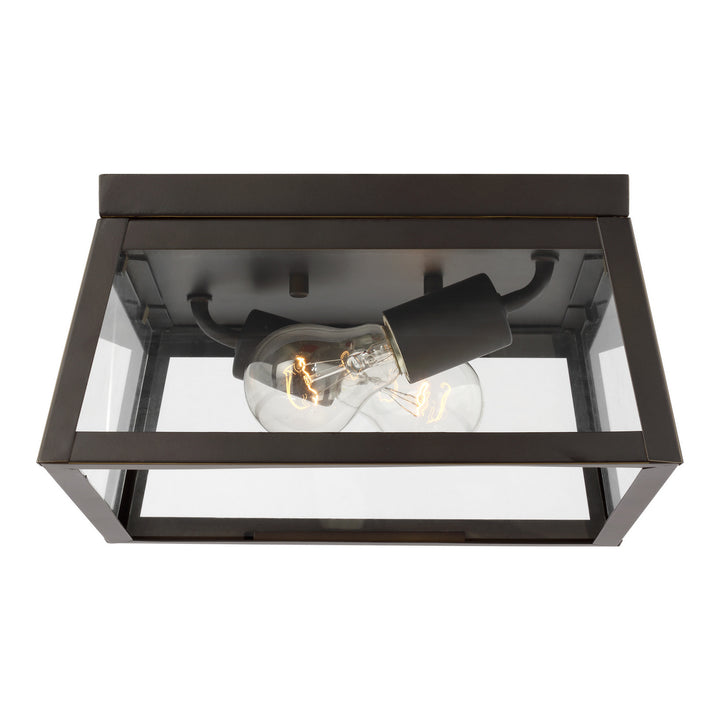 Visual Comfort StudioFoundersTwo Light Outdoor Flush Mount