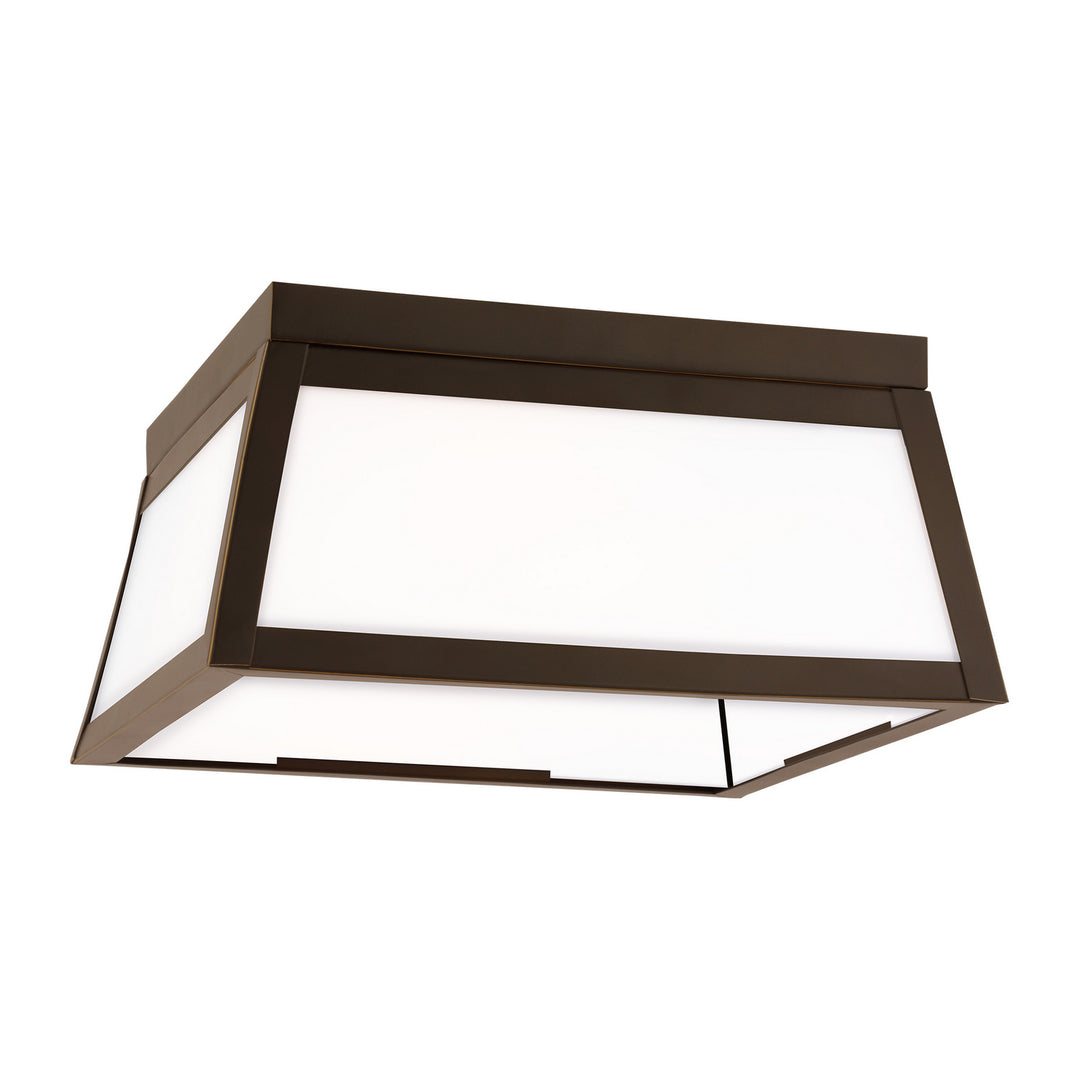 Visual Comfort Studio Two Light Outdoor Flush Mount