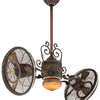 Minka Aire Traditional Gyro | Indoor Ceiling Fan with 4W T5 & Wall Control