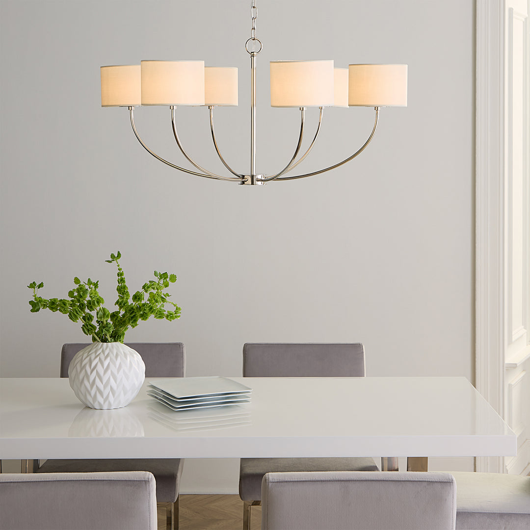 Visual Comfort Studio Six Light Chandelier